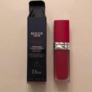 NEW Dior Rouge liquid lipstick 999 “bloom”